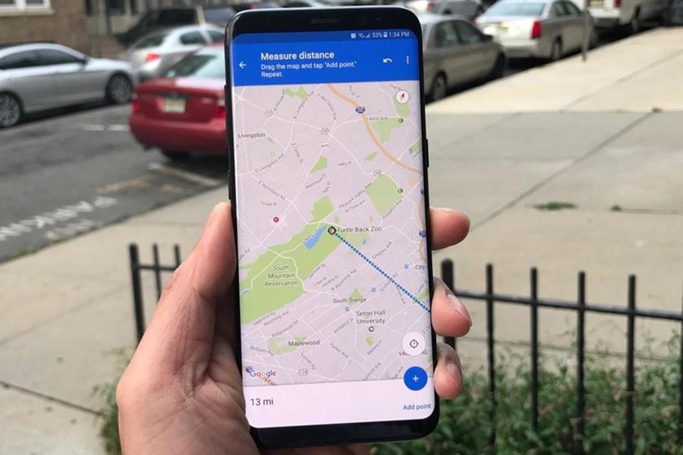 cách đo khoảng cách trên google map điện thoại